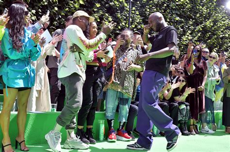 virgil abloh kanye west louis vuitton|Virgil Abloh and kanye show.